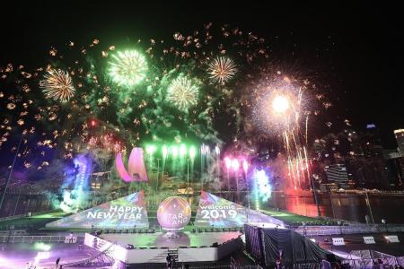S’pore gives fiery welcome to 2019