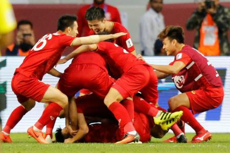 Vietnam pip Jordan to reach Asian Cup quarter-finals