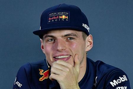 Verstappen ‘smiling’  after testing new car