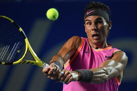 Nadal eases past Zverev in Mexican Open, meets Kyrgios today