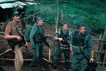 Ben Affleck on who the alpha male was on the set of Triple Frontier