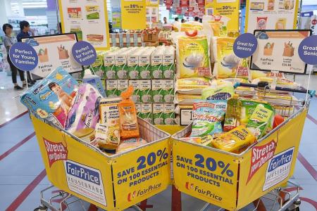 FairPrice to freeze prices of 100 house brands for next 15 months