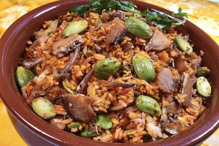 Prepare petai fried rice the way you like it