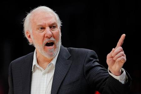 Coach Gregg Popovich tossed out as Nuggets trounce his Spurs