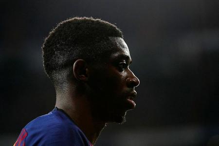 Ousmane Dembele back in Barcelona squad to face Man United