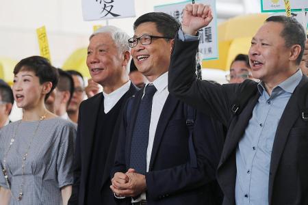 HK democracy leaders convicted in Umbrella Movement trial