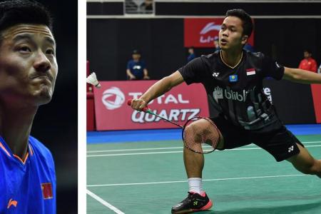 Ginting defeats Chen Long to reach Singapore Open s-finals 