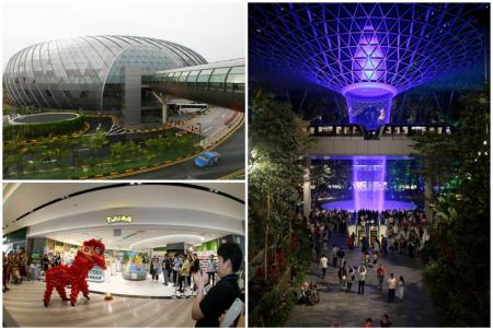 Jewel Changi Airport opens doors to first public visitors
