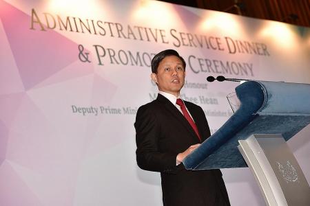 Chan Chun Sing lays out benchmarks for success in public sector