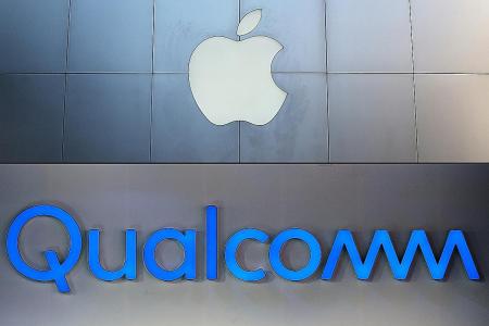 Qualcomm stock jumps 23% on surprise settlement with Apple