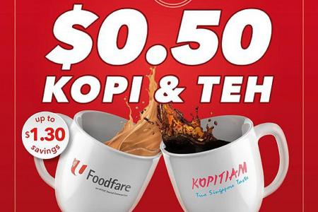 Confusion over 50-cent teh deal at Foodfare