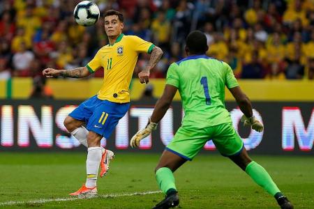Philippe Coutinho turns on the charm for Brazil against Honduras