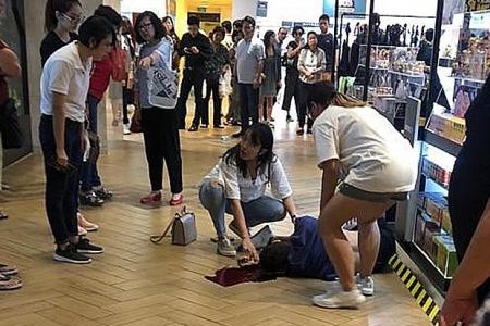 Man dies after falling several levels in Ngee Ann City mall