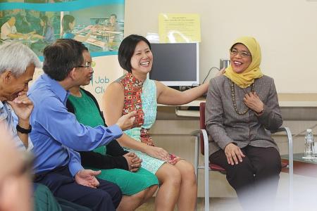People with mental health issues ‘need better jobs’: President Halimah
