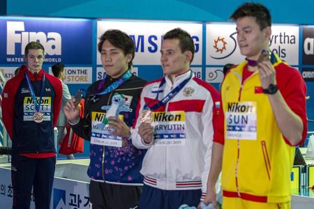 Another snub for Sun Yang after his 200m win