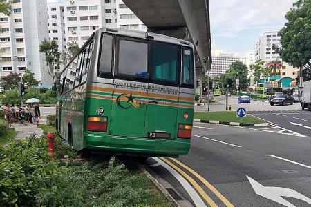 Bus that rolled down slope and killed woman had faulty handbrake