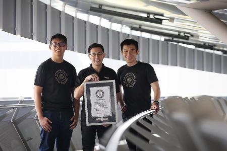 SP team sets new Guinness World Record