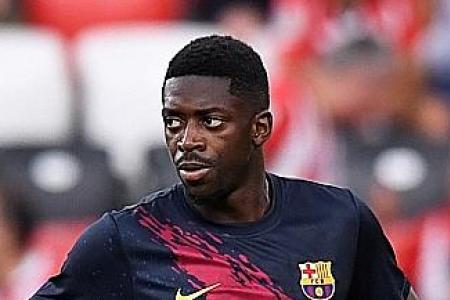 Ousmane Dembele out for five weeks with hamstring injury