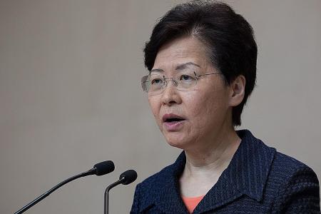 Carrie Lam open to talks with anti-govt protesters in HK