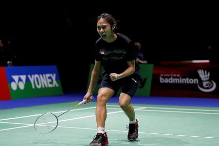 Singapore shuttler Yeo Jia Min: Forget about win, focus on next match