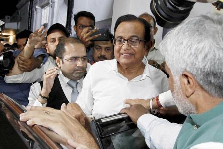 Former Indian finance minister Chidambaram arrested in corruption case
