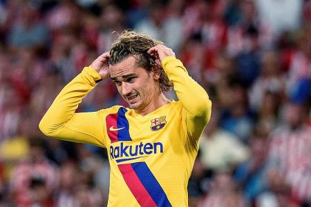 Barcelona’s injury woes place extra pressure on Antoine Griezmann