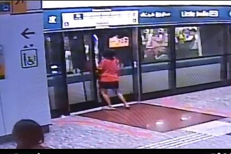 What is the real reason woman forced open MRT platform doors?