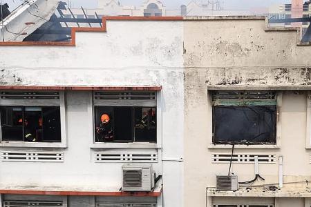 Geylang shophouse units involved in fire were overcrowded: MOM