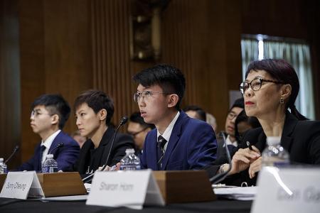 HK activists turn to US Congress for help