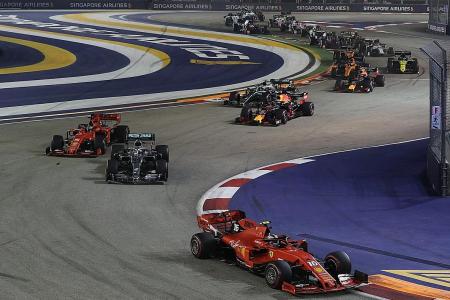 Singapore GP draws second highest attendance