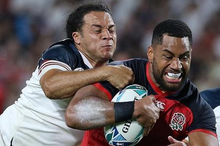 Rugby World Cup: England sink 14-man US with seven tries