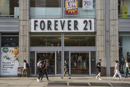 Forever 21 files for bankruptcy, plans to close stores in Asia, Europe
