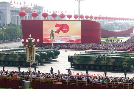 China puts growing military might on full display at 70th anniversary