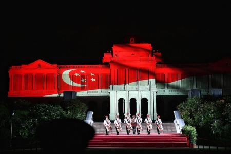 Istana opens to public at night to mark 150th birthday