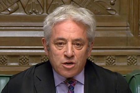 Speaker blocks British PM Boris Johnson&#039;s bid for new vote on Brexit