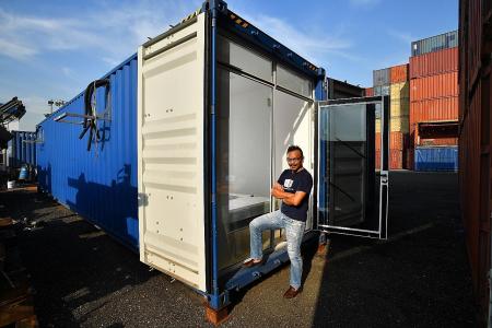 Entrepreneur to launch shipping containers turned into hotels