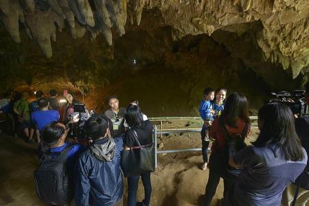 Thai cave open to public after famous rescue