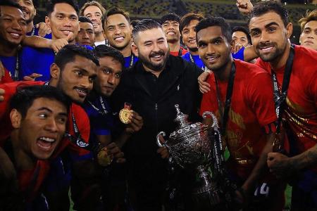 JDT skipper Hariss Harun hungry for more after winning Malaysia Cup
