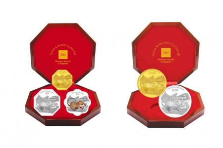 MAS unveils 2020 Year of the Rat coins
