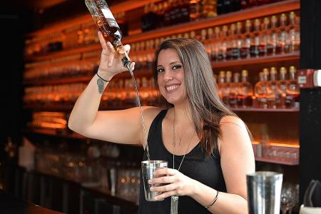 Breast cancer survivor joins bartending contest for a good cause