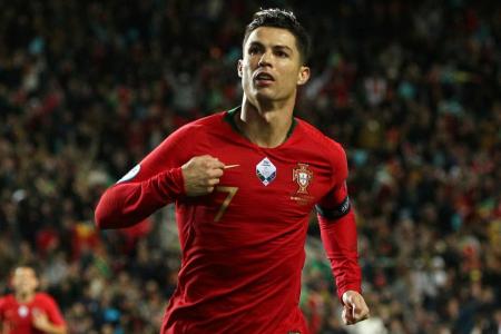 Ronaldo scores hat-trick to close in on 100th goal for Portugal