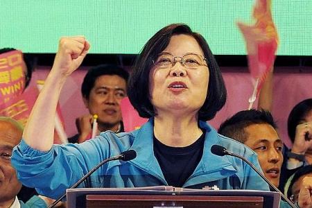 Taiwan ruling party: China enemy of democracy 