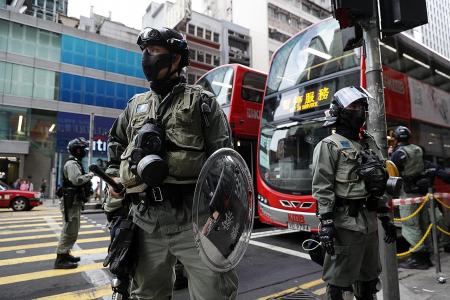 HK police defuse two nail bombs in school