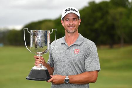 Scott ends 4-year spell with Australian PGA title