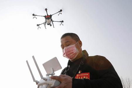 China uses drones to scold citizens during epidemic