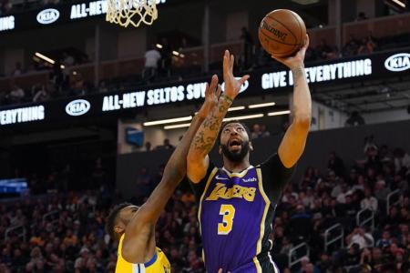 LA Lakers fend off Golden State Warriors' comeback bid