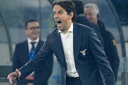 Lazio topple Inter Milan to go second