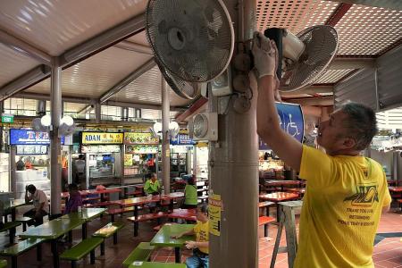 Adam Road Food Centre hopes crowds will return after enhanced cleaning