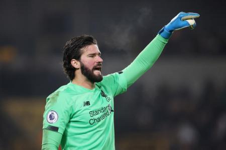 Alisson to miss next week's Atletico showdown at Anfield