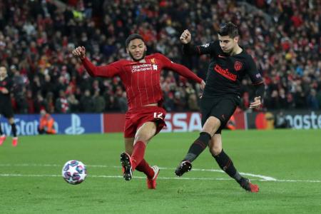 Liverpool knocked out by Atletico in extra time